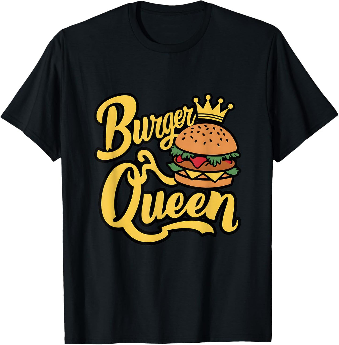 Burger Queen T-Shirt - T-Shirt | Black