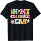 In My 4th Grade Era Girl Back To School Fourth Grade Teacher T-Shirt - T-Shirt | Black