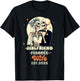 Wife & Husband Just Married Girlfriend Fiancee Wife Est 2025 T-Shirt - T-Shirt | Black