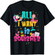 Girls Who Love A Squishy Colorful All I Want is Squishies Small T-Shirt - T-Shirt | Black