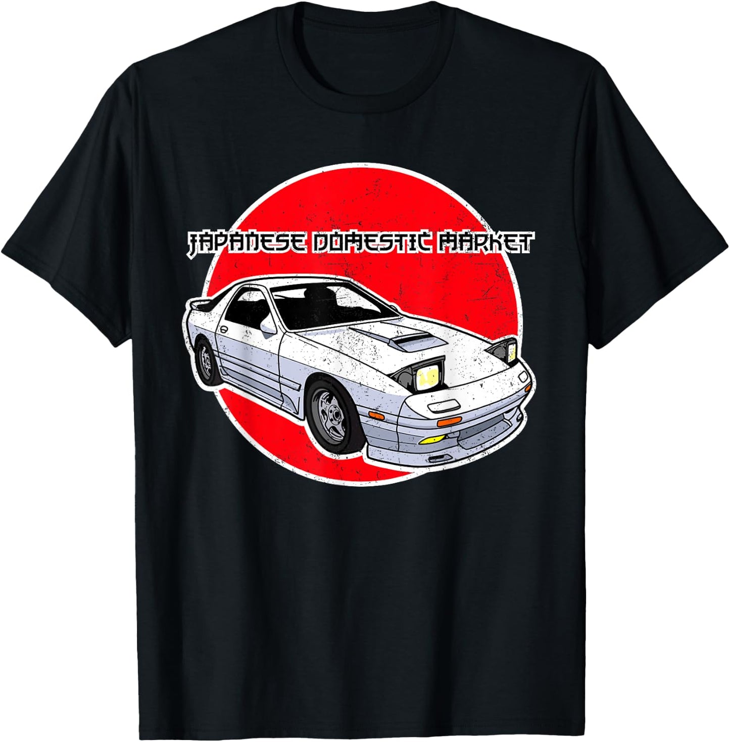 JDM Japan Motorsport Tuning Car Legend 90s T-Shirt - T-Shirt | Black