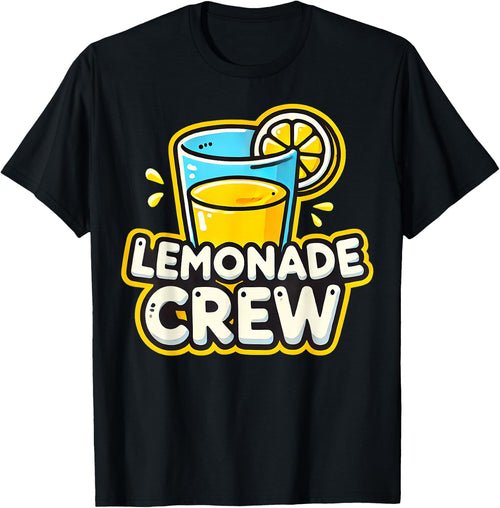 Lemonade Crew Cute Summer Lemon Stand Kids Girls Boys