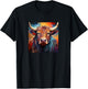 Ox Colorful Graphic T-Shirt - T-Shirt | Black