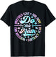 Do The Math Multiply Love Add Hope Math Teacher Tie Dye T-Shirt - T-Shirt | Black