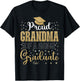 Proud Grandma of a class of 2025 graduate for graduation T-Shirt - T-Shirt | Black