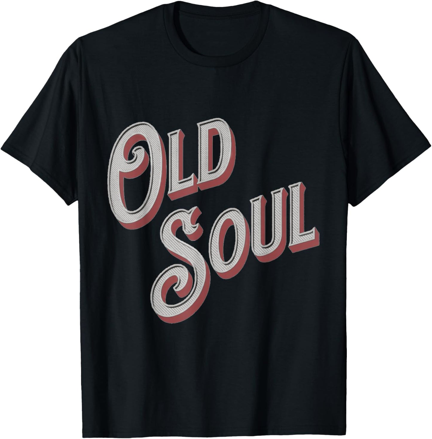 Old Soul Living In The New World With An Old Soul T-Shirt - T-Shirt | Black