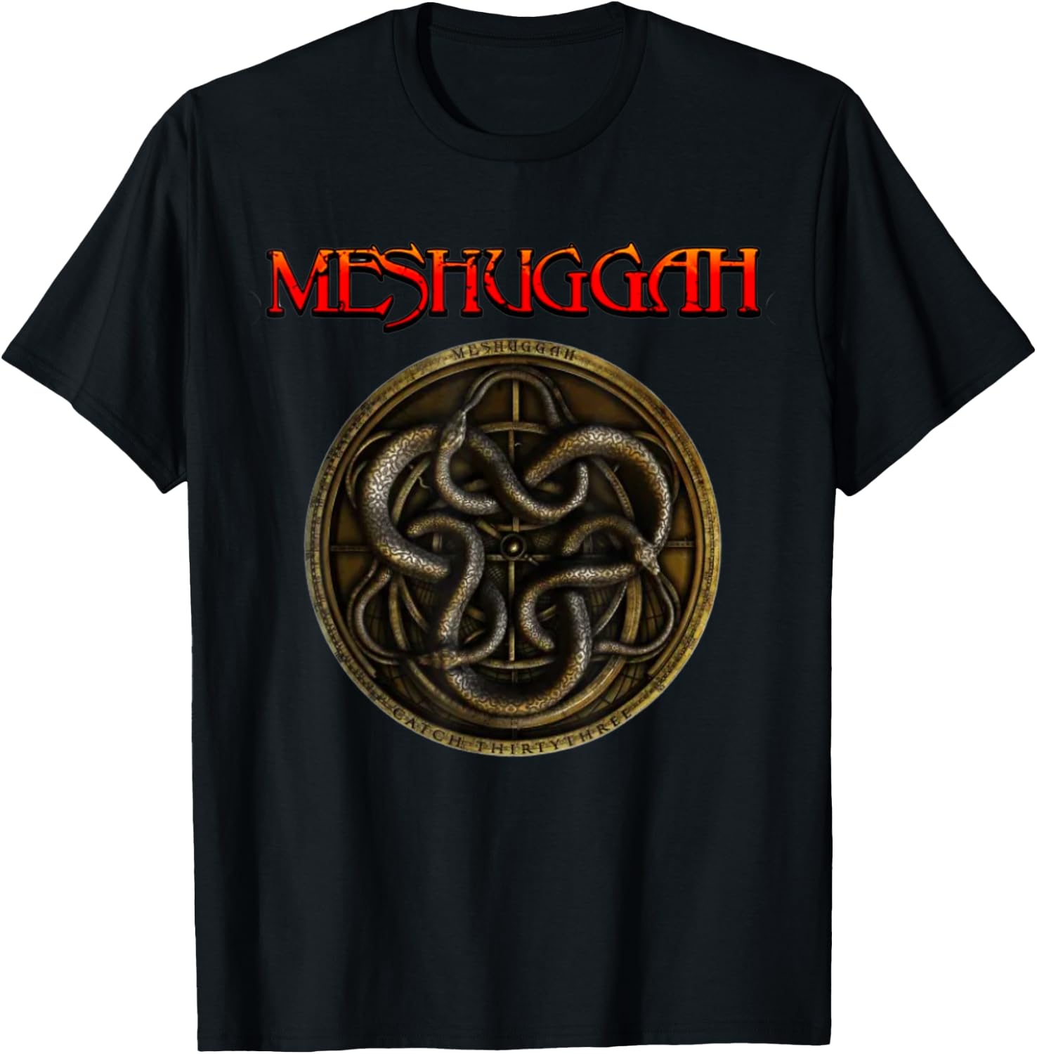Christmas gifts for Meshuggah lovers - Men Design Meshuggah T-Shirt - T-Shirt | Black