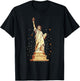Statue Of Liberty American Pride T-Shirt - T-Shirt | Black