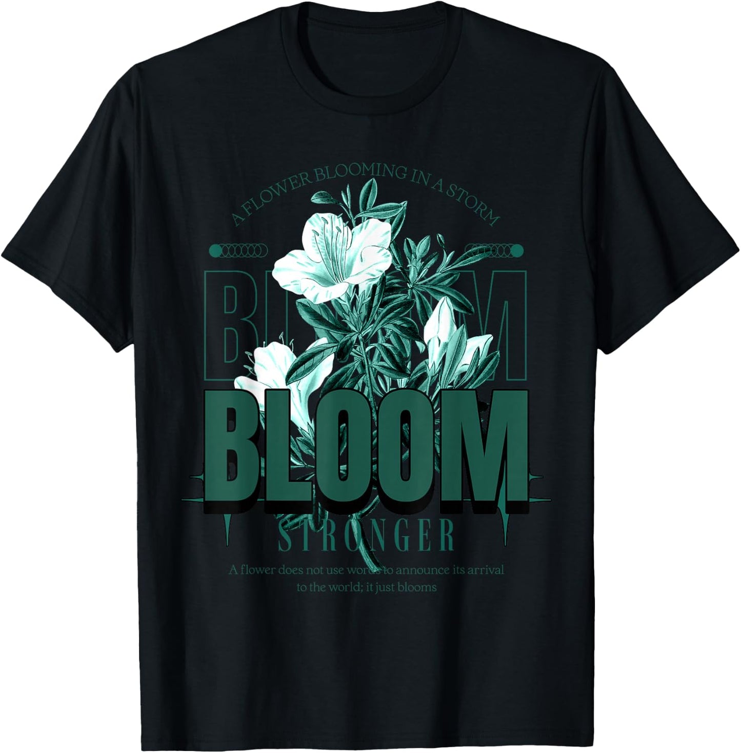 Bloom Stronger Oxidized Green 4s Matching Women T-Shirt - T-Shirt | Black