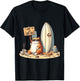 I want to go surfing ,The Call of the Waves T-Shirt - T-Shirt | Black