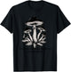 We Will Literally Feast On Your Corpse Mushroom Fungi Hippie T-Shirt - T-Shirt | Black