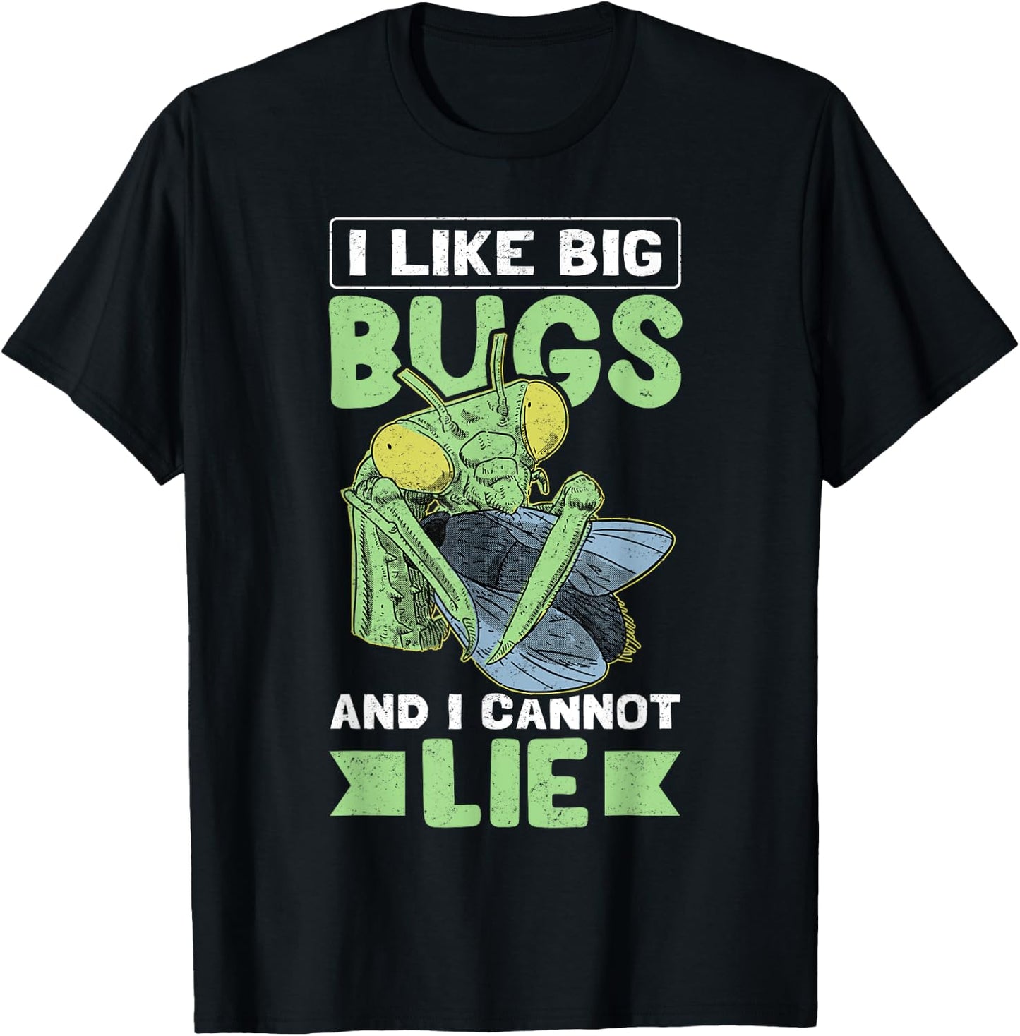 Praying Mantis Insect Lover Mantis Costume Bug T-Shirt - T-Shirt | Black