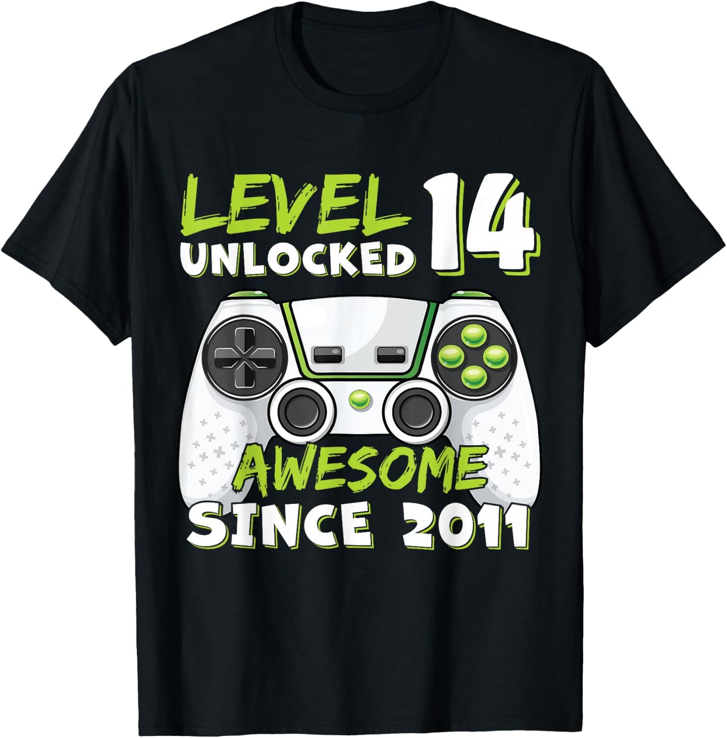 14 Year Old BDay Decorations Son Boy 14yr 2011 14th Birthday T-Shirt - T-Shirt | Black