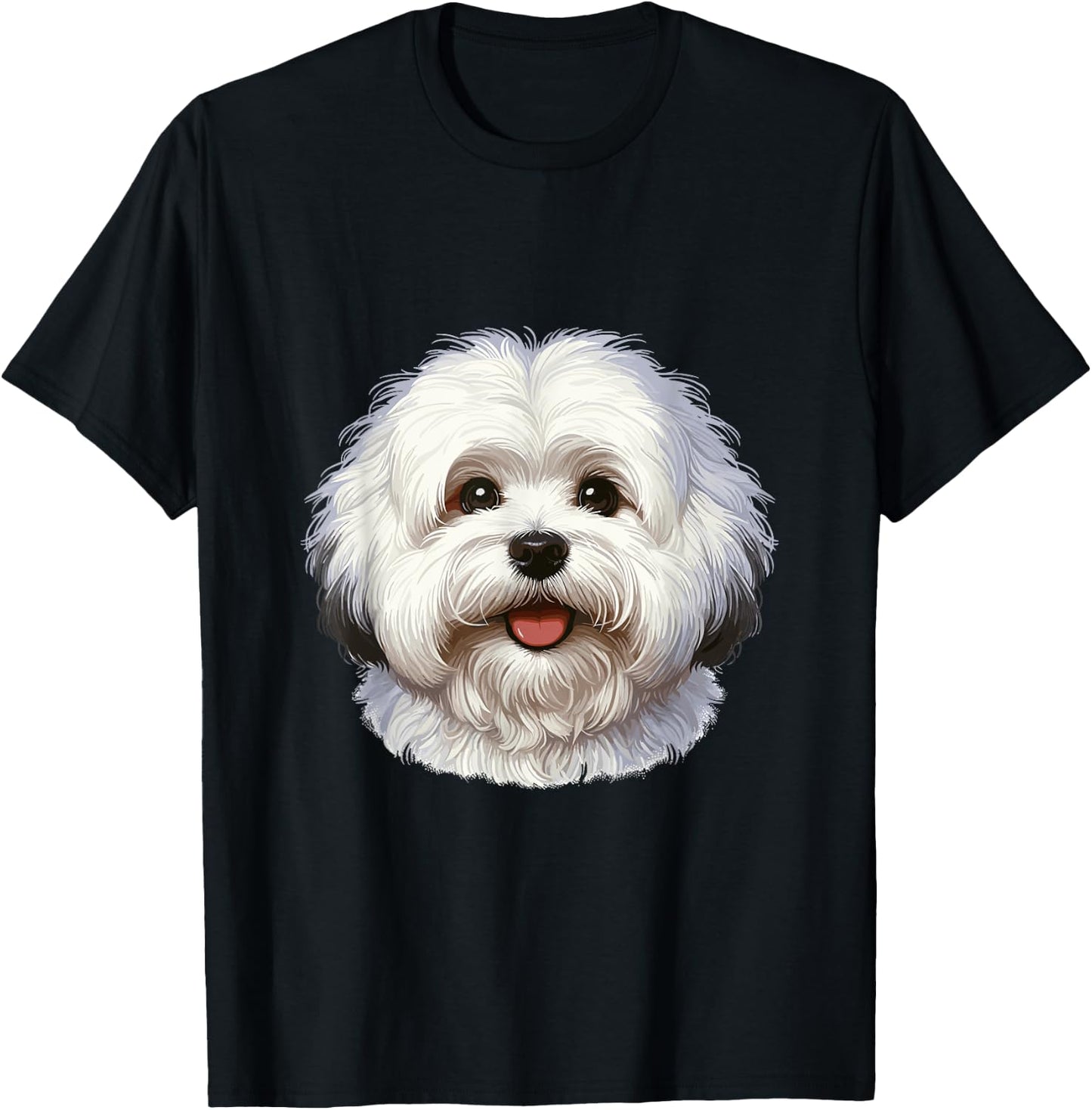Dog Face - Coton de Tulear T-Shirt - T-Shirt | Black