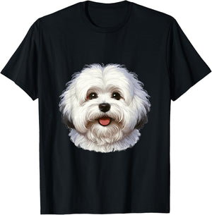 Dog Face - Coton de Tulear T-Shirt - T-Shirt | Black