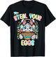 Mr. Steal Your Eggs Baby Boys Girls Funny Kids Bunny Ester T-Shirt - T-Shirt | Black