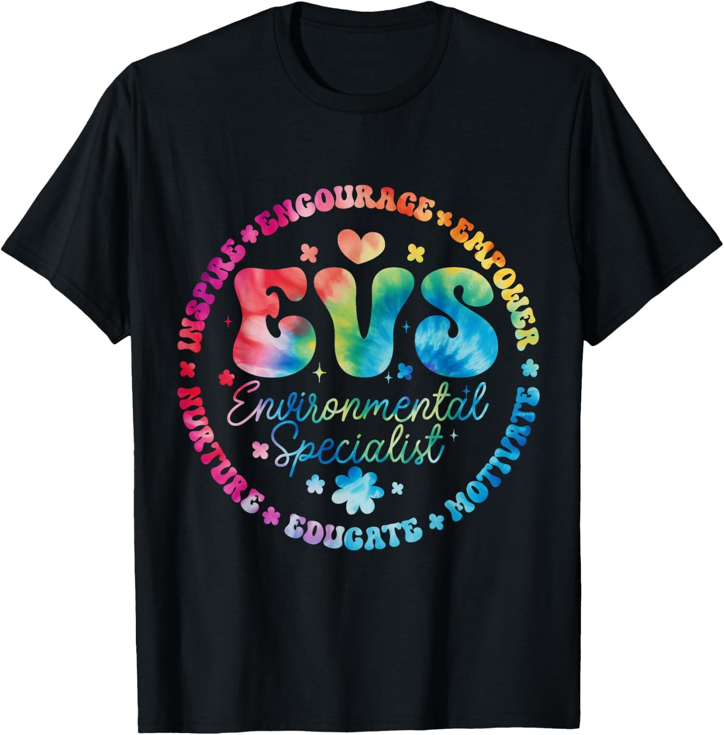 EVS Environmental Specialist Appreciation EVS Week T-Shirt - T-Shirt | Black