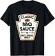 Barbecue BBQ Sauce Bottle Label Halloween Matching Costume T-Shirt - T-Shirt | Black