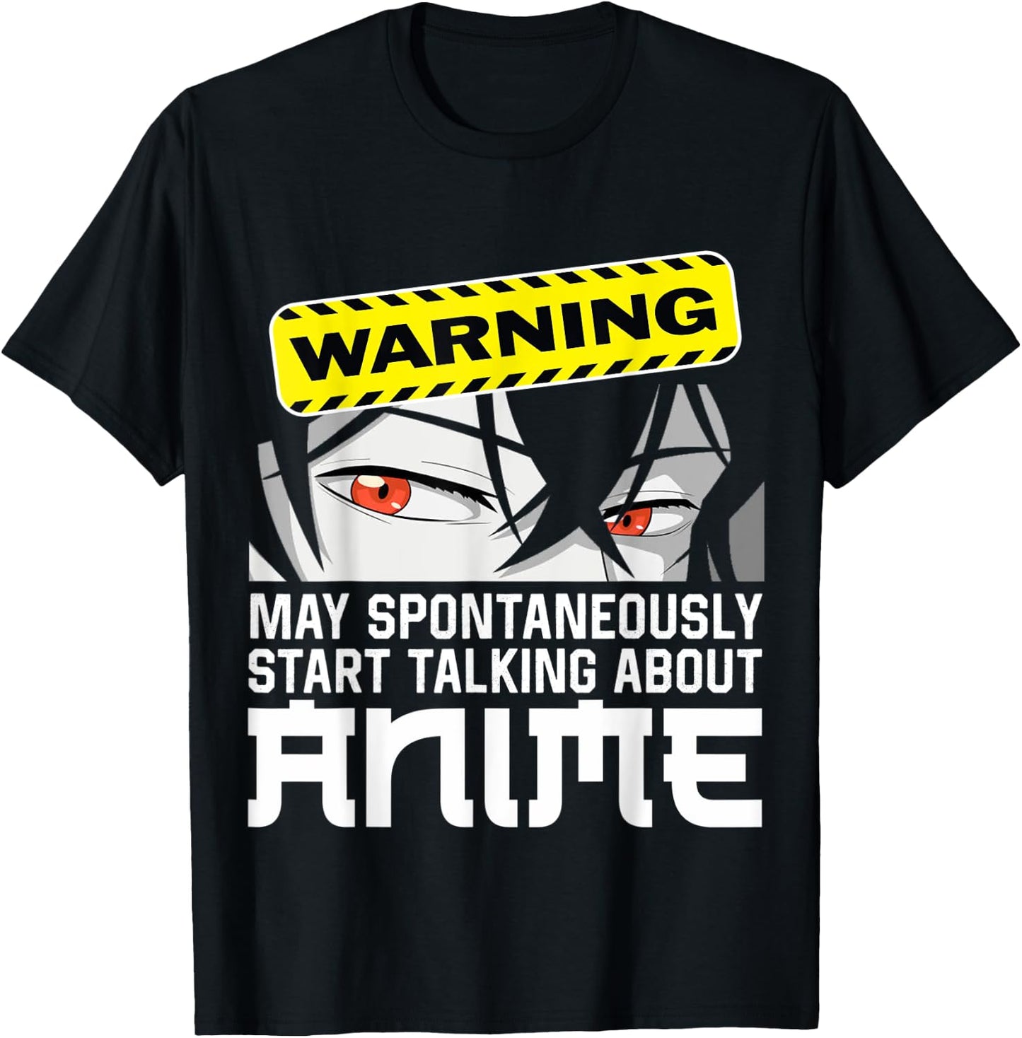 Anime Merch Clothes Teen Girls Women Japanese Stuff T-Shirt - T-Shirt | Black