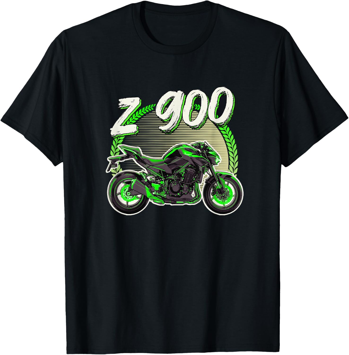 Z900 Motorcycle Biker T-Shirt - T-Shirt | Black
