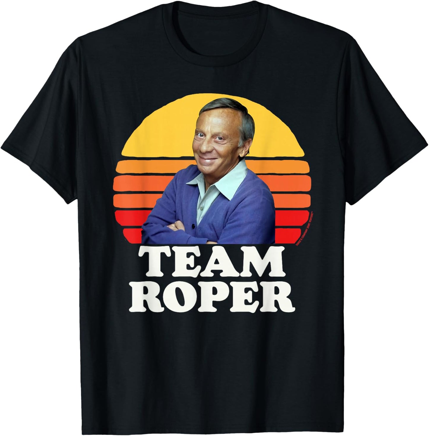 I Love Mrs Roper Helen Roper Three's Company Retro T-Shirt - T-Shirt | Black