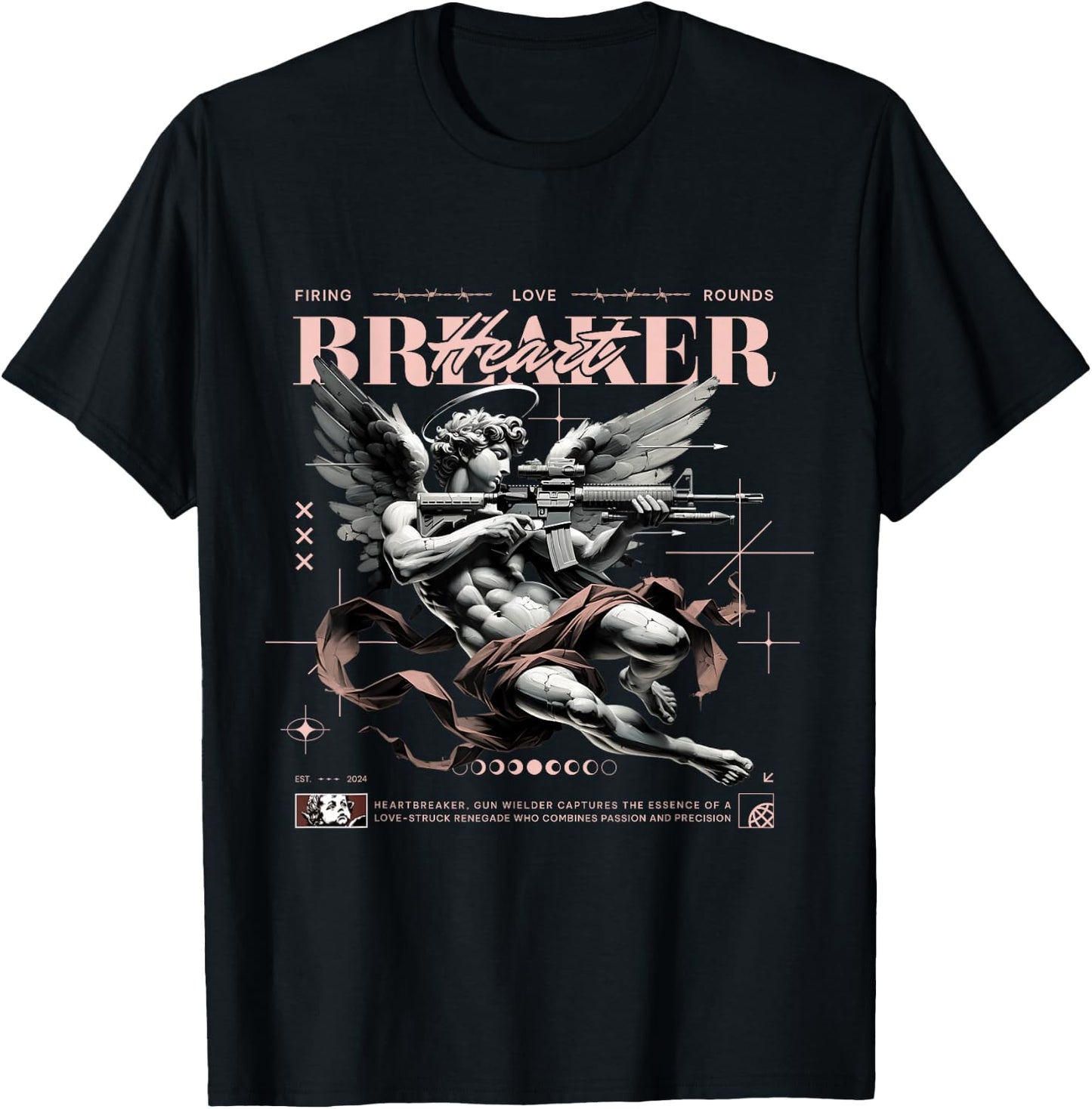 Heart Breaker Legend Pink 11s Matching Women T-Shirt - T-Shirt | Black