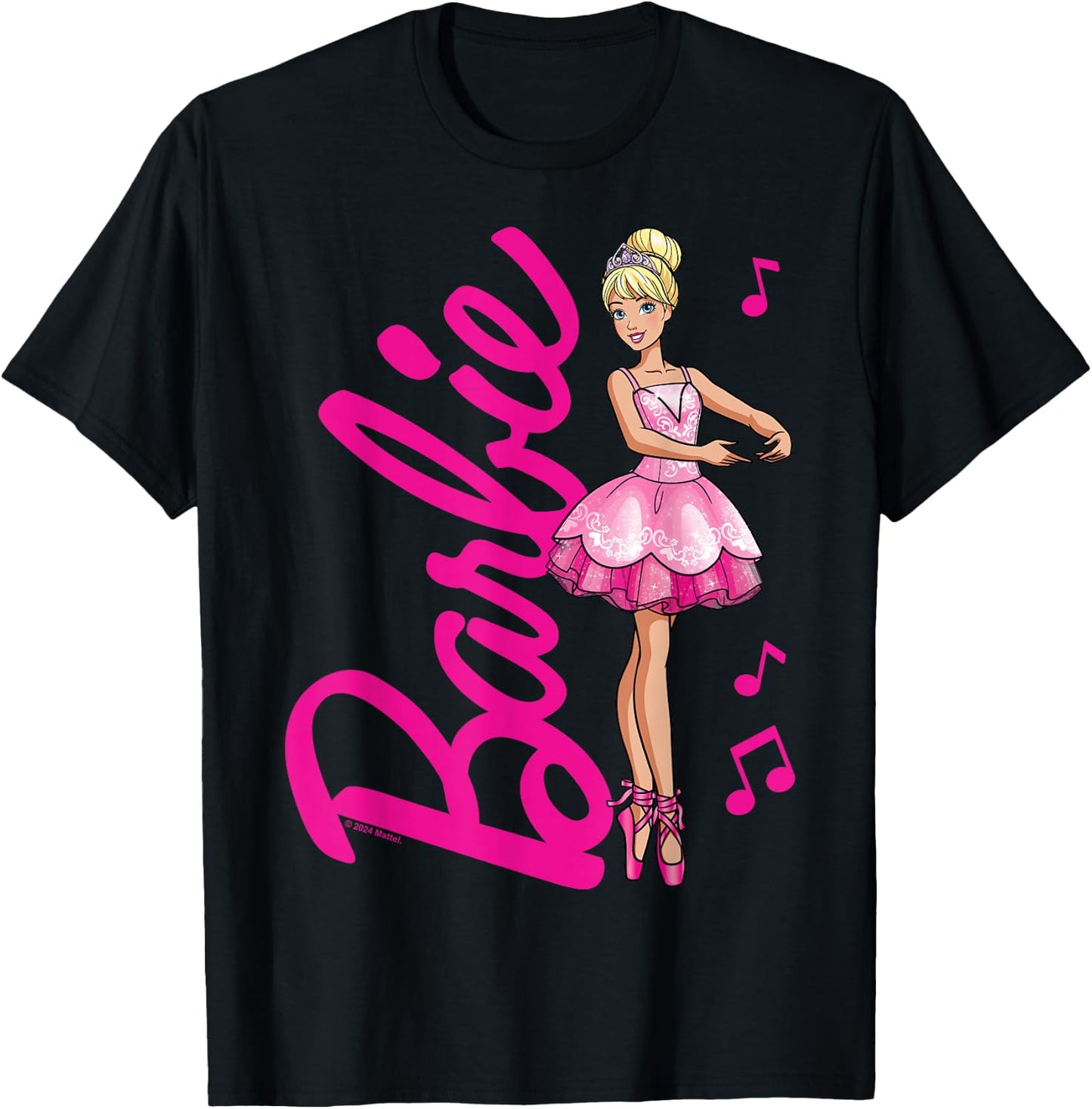 Barbie Ballerina Barbie T-Shirt - T-Shirt | Black