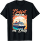 Cruise Buffet Inspector On Duty Funny Cruise T-Shirt - T-Shirt | Black