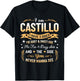 I am Castillo I Have 3 Sides - Castillo Last Name T-Shirt - T-Shirt | Black