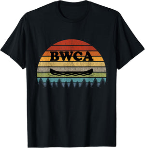 BWCA Minnesota Vintage Canoe T-Shirt - T-Shirt | Black
