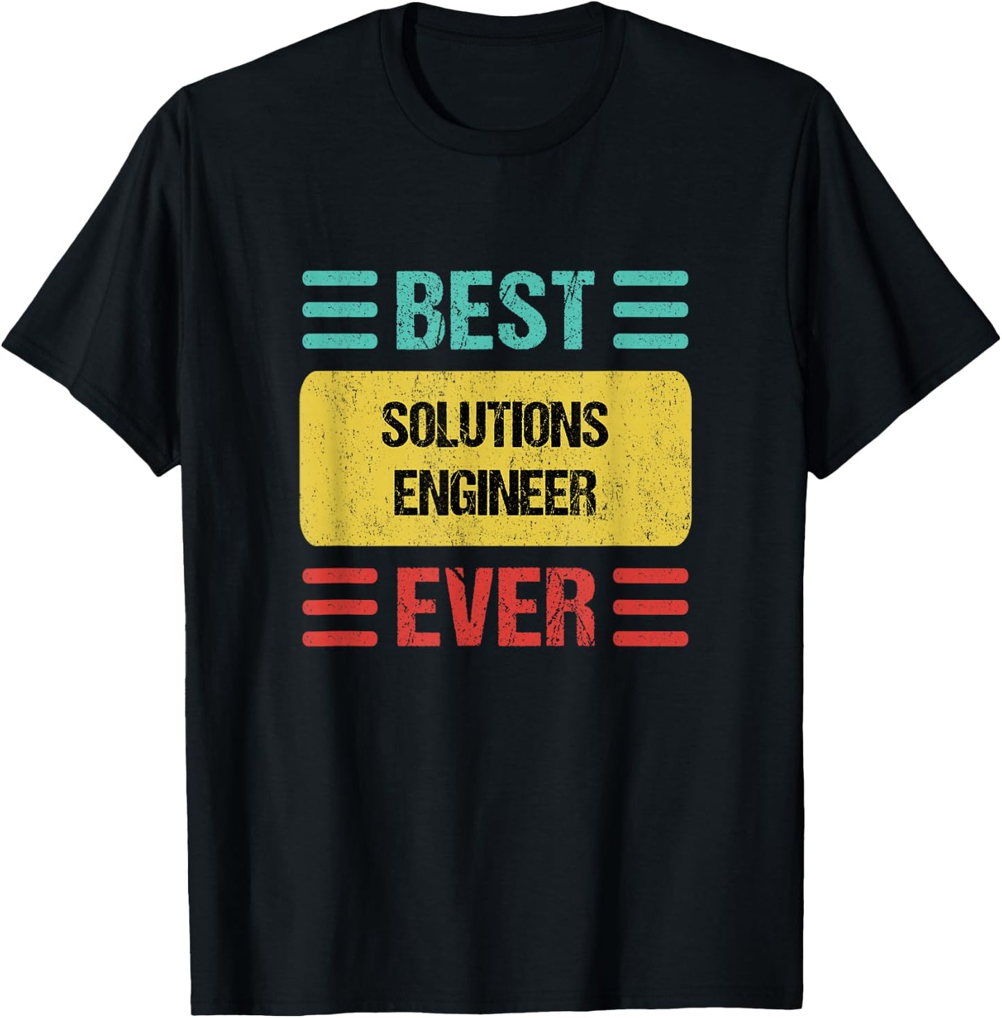 Solutions Engineer T-Shirt - T-Shirt | Black