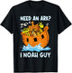 Need An Ark I Noah Guy Retro Christian Religion Bible Verse T-Shirt - T-Shirt | Black