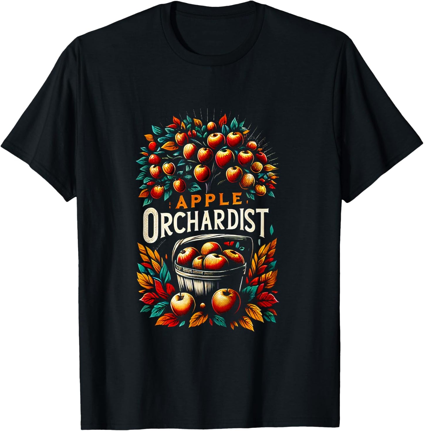 Apple Orchardist T-Shirt - T-Shirt | Black