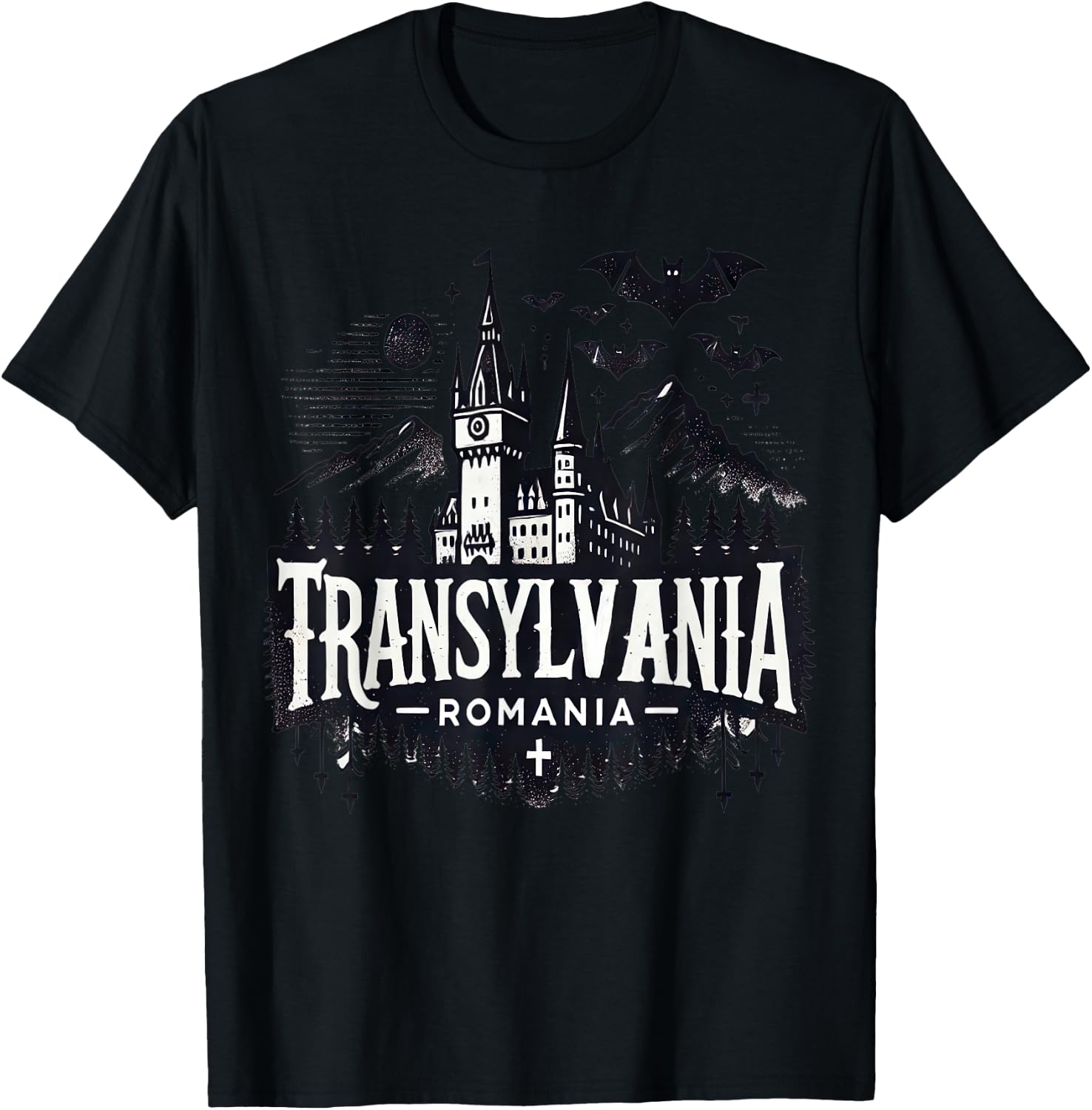 Vacation Designs by K -Adults Blue Classic Fit Small T-Shirt - T-Shirt | Black