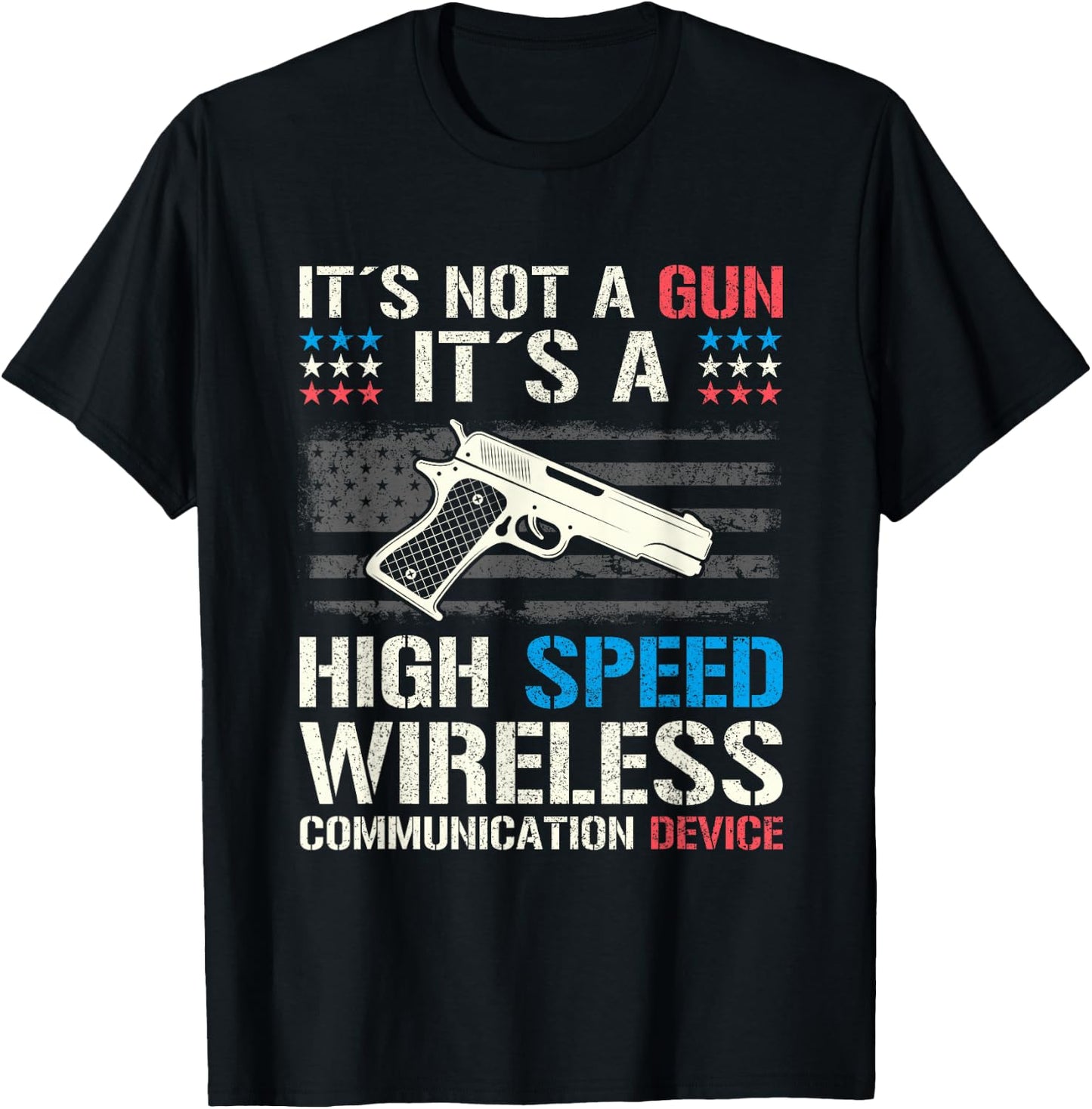 Its Not A Gun I Funny Its Not A Gun Meme T-Shirt - T-Shirt | Black