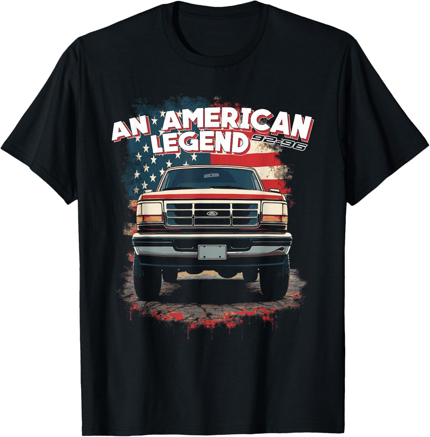 5th Generation 92-96 OBS An American Legend 90's OBS Truck T-Shirt - T-Shirt | Black