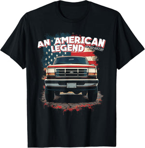 5th Generation 92-96 OBS An American Legend 90's OBS Truck T-Shirt - T-Shirt | Black