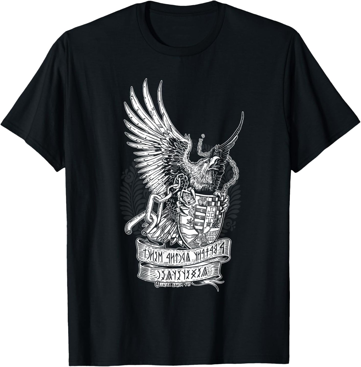 Hungarian Turul Bird T-Shirt - T-Shirt | Black
