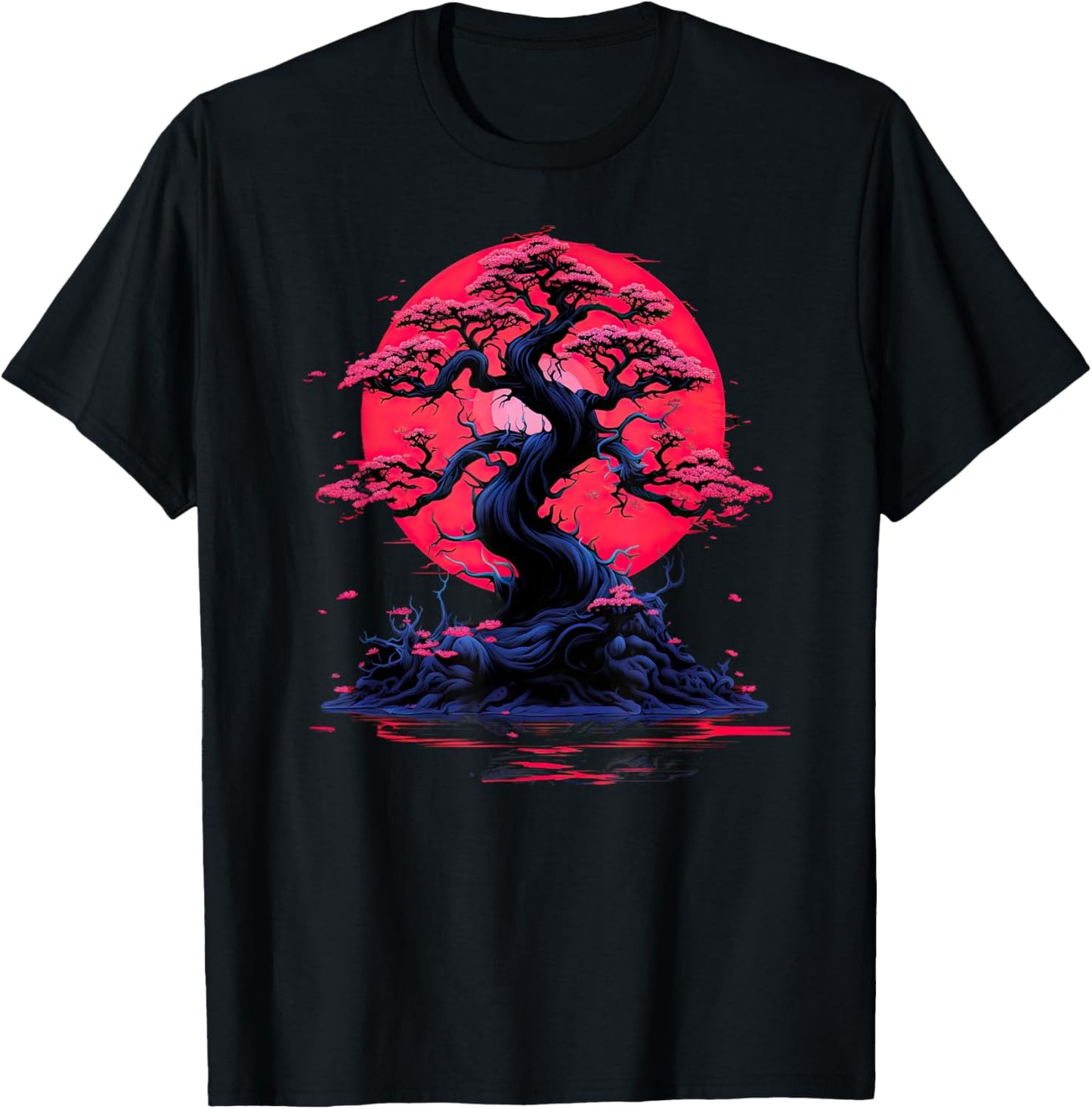 Bonsai Tree , Japanese culture, meditation, penjing , zen T-Shirt - T-Shirt | Black