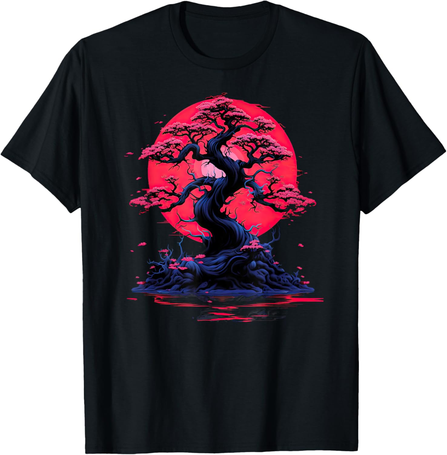 Bonsai Tree , Japanese culture, meditation, penjing , zen T-Shirt - T-Shirt | Black