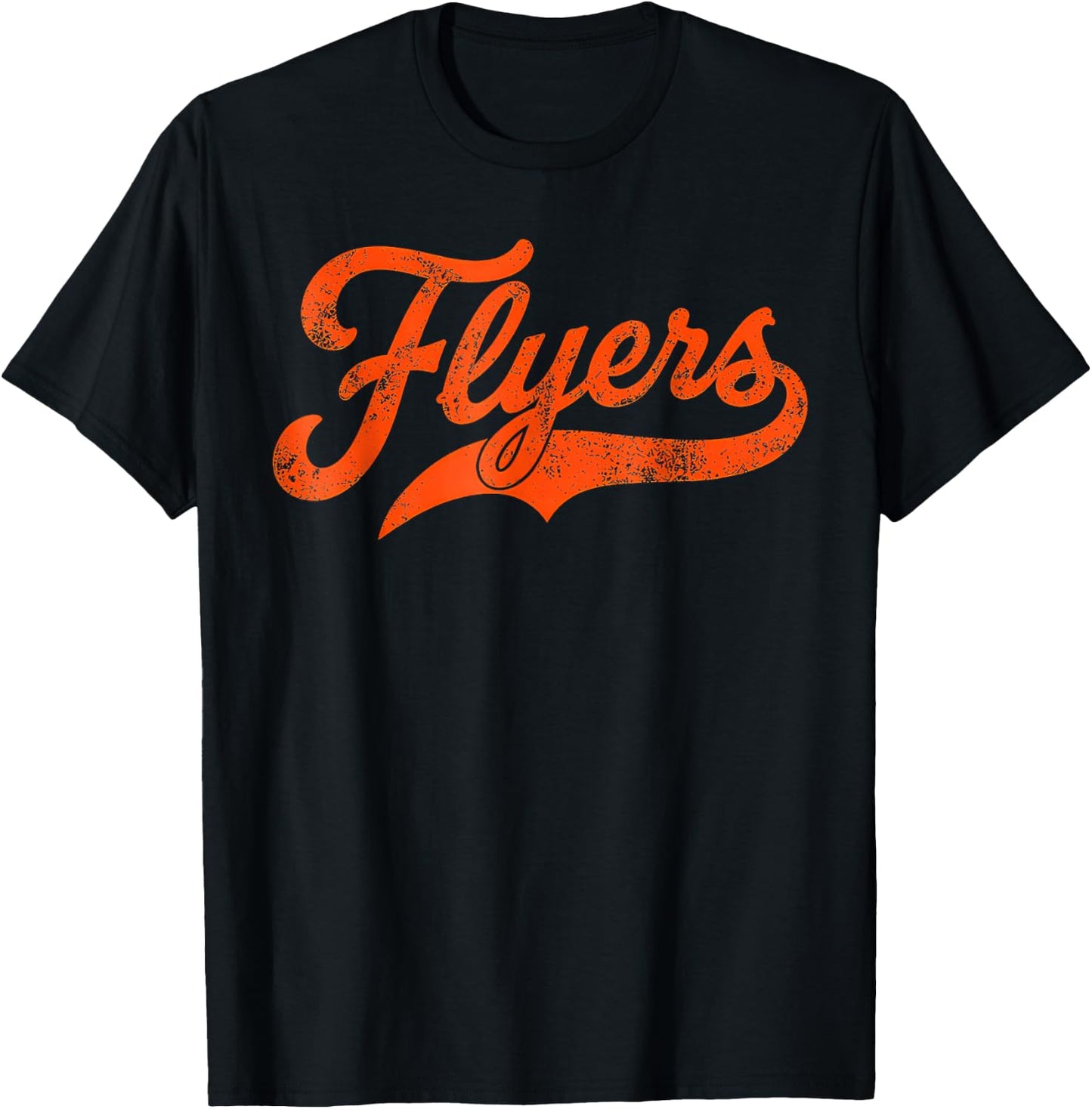 Flyers Vintage Women Boys Girls Kids Youth T-Shirt - T-Shirt | Black