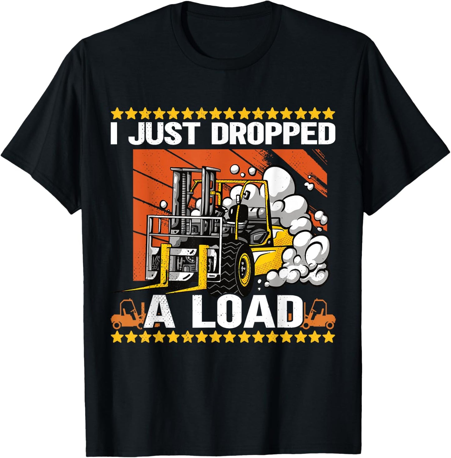 Forklift Operator Jobs & Certified Forklift Driver , Small, Black T-Shirt - T-Shirt | Black