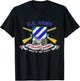 3rd Infantry Division 3rd ID Rock of the Marne Fort Stewart T-Shirt - T-Shirt | Black