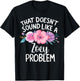 ZOEY Personalized Cute Flower Girls ZOEY Name T-Shirt - T-Shirt | Black