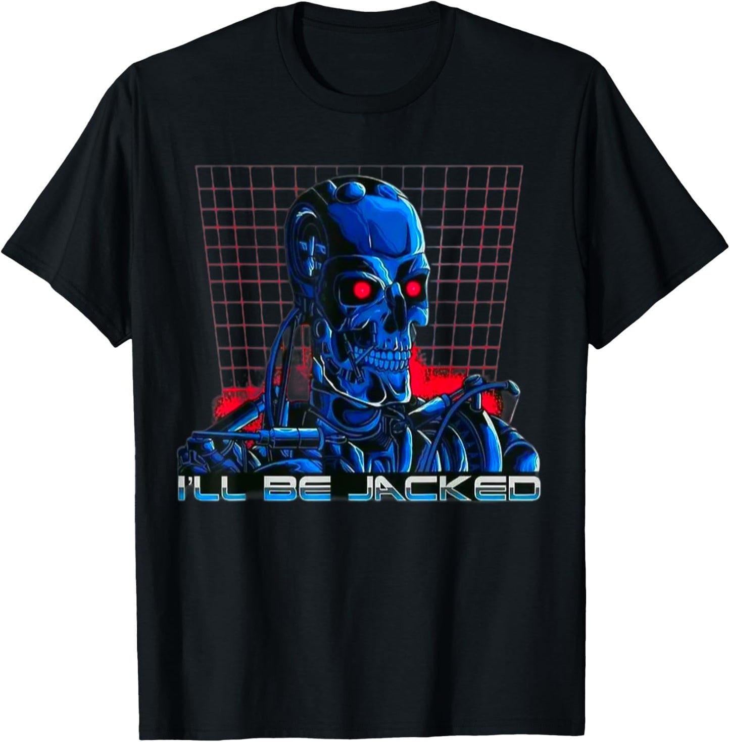 I'll Be Jacked Gym Weightlifting Bodybuilding Fitness work T-Shirt - T-Shirt | Black