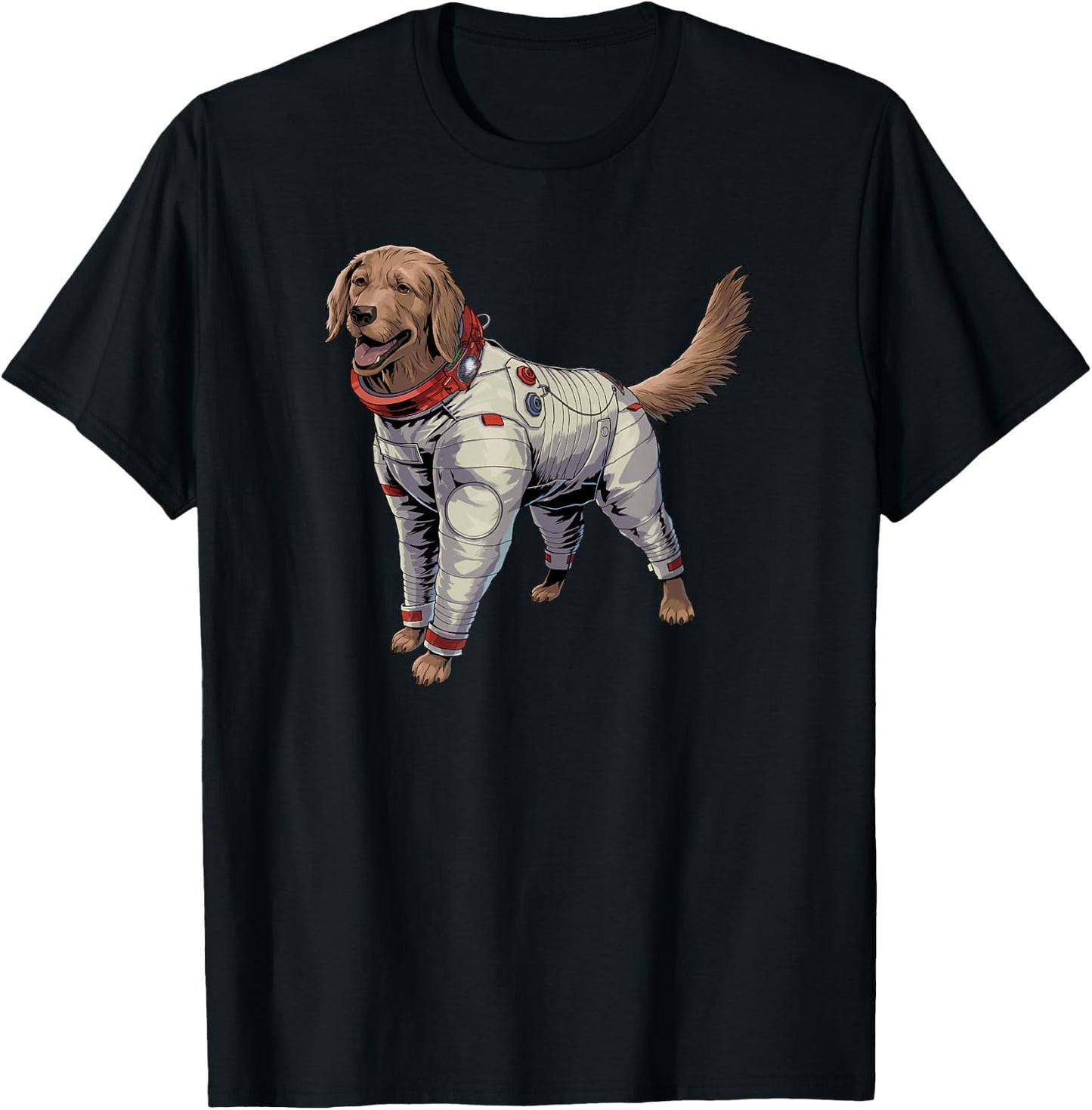 Marvel Guardians of the Galaxy Vol. 3 Cosmo Space Portrait T-Shirt - T-Shirt | Black