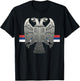Serbian Cross and National Eagle T-Shirt - T-Shirt | Black