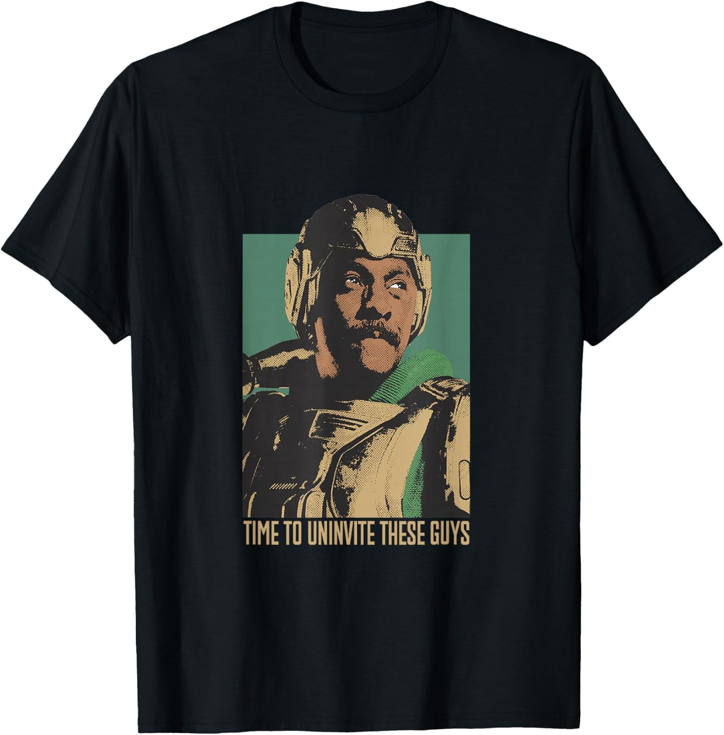 Masters of the Universe Retro Man-At-Arms T-Shirt - T-Shirt | Black