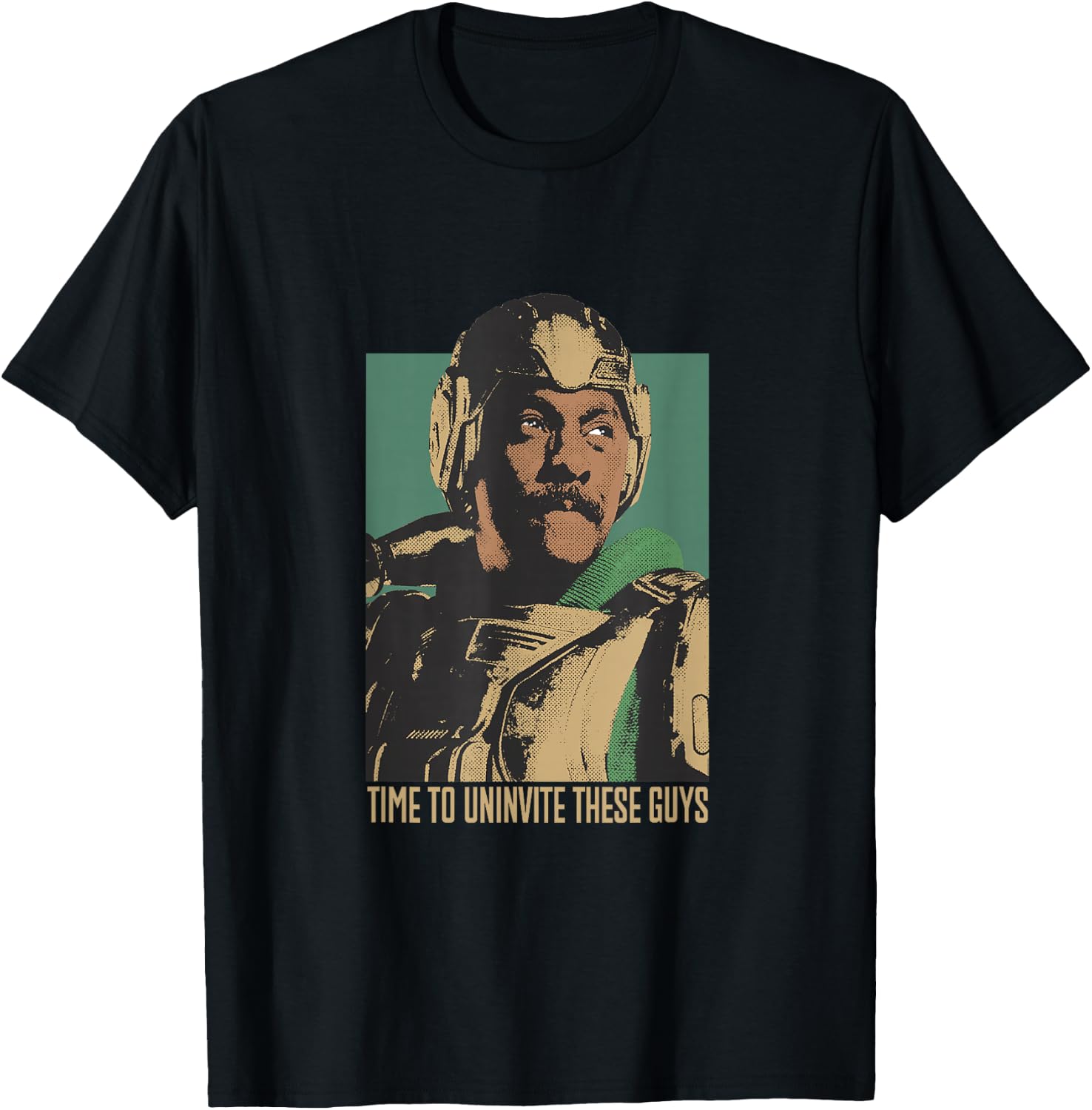 Masters of the Universe Retro Man-At-Arms T-Shirt - T-Shirt | Black