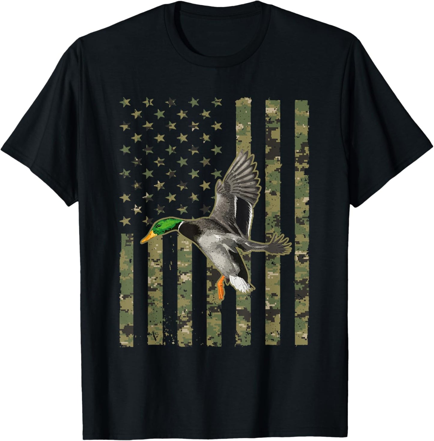 Duck Hunting Design Women Goose Hunt Duck Hunter T-Shirt - T-Shirt | Black